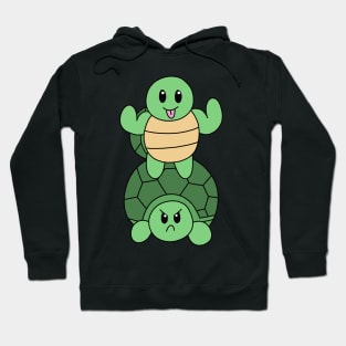 Trolling Green Turtle Hoodie